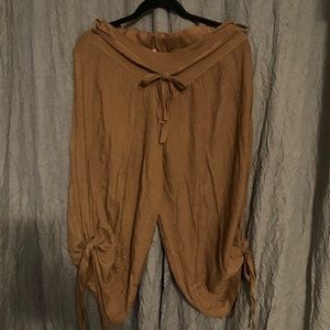 Sheer Bathing Suit Cover Capri